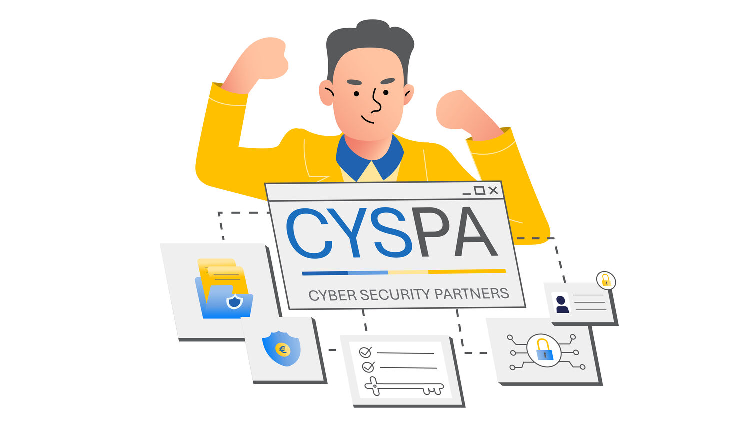 CYSPA illustration: brand introduction frame