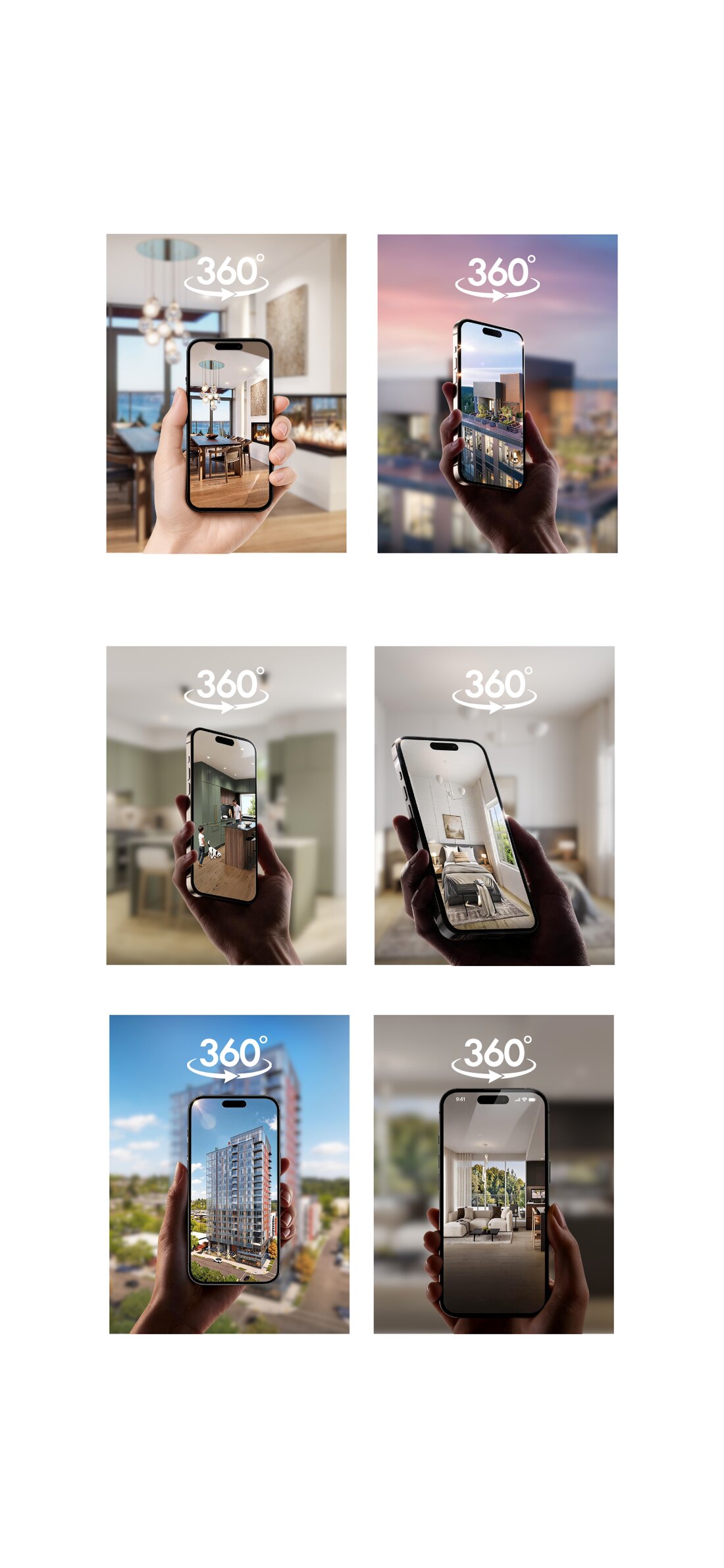 360 degree virtual tour mockups