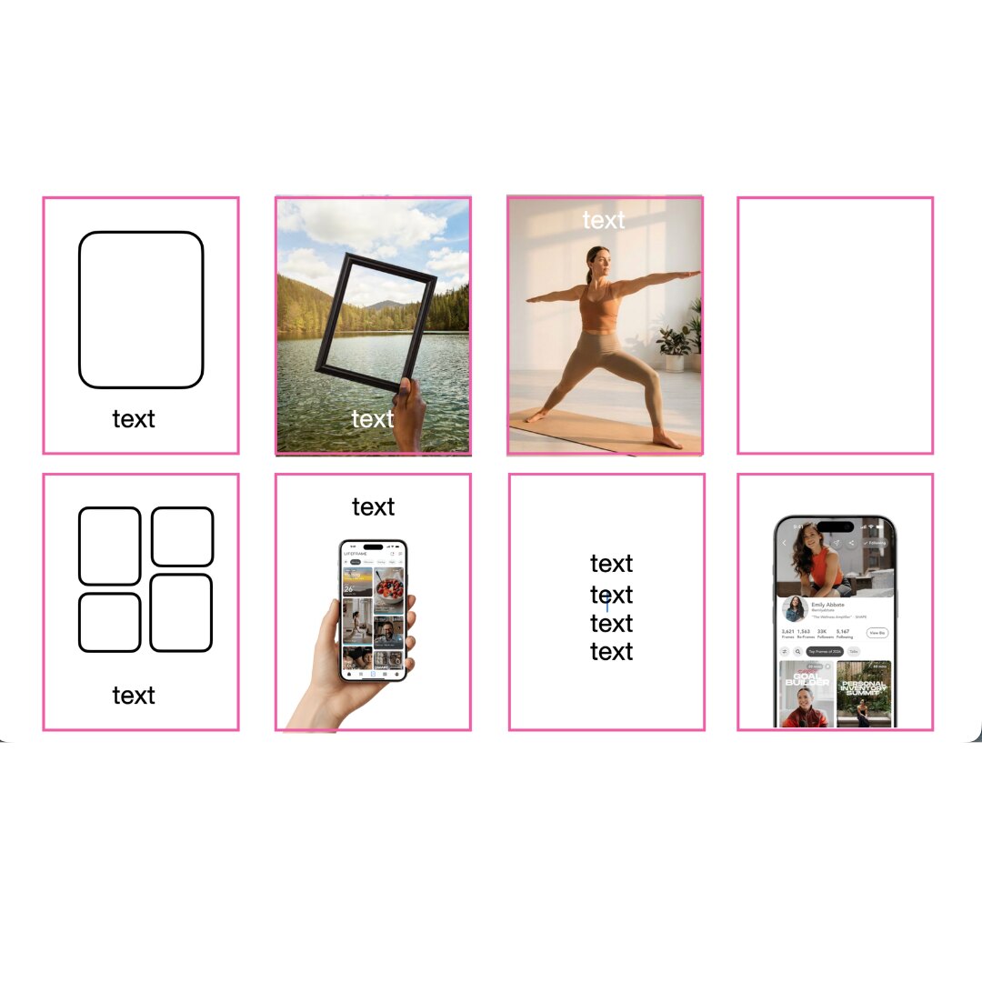 LifeFrame post layout templates