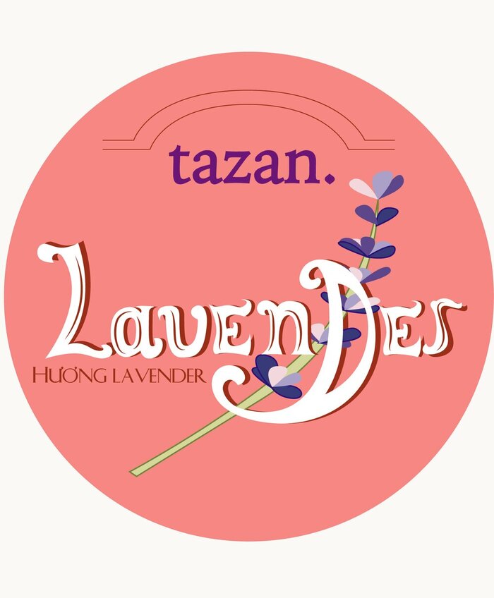 tazan Lavender label