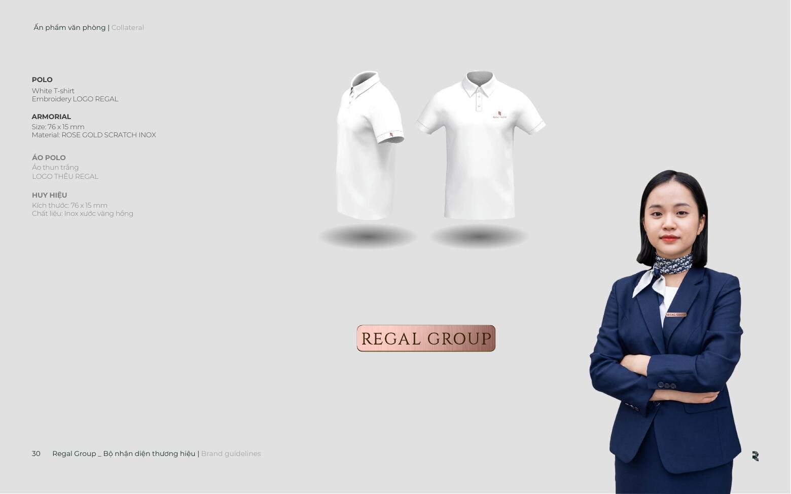 Regal uniform and lanyards